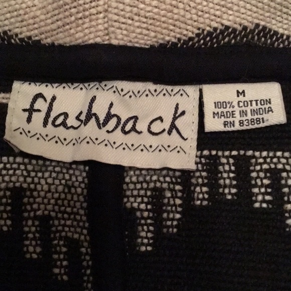 Flashback Snowflake Cropped Jacket Medium - Picture 4 of 5